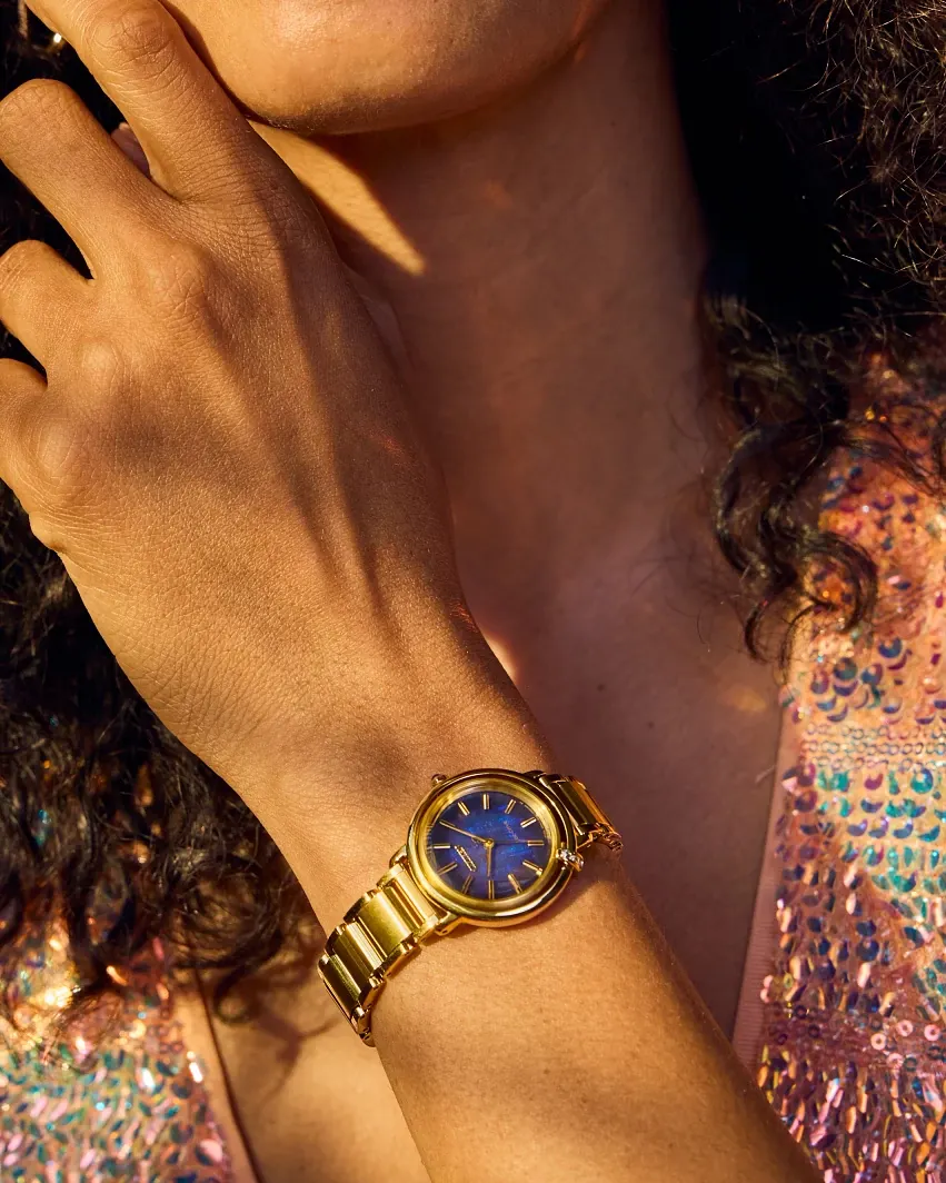 Citizen L Arcly Blue Dial Stainless Steel Bracelet EM1099-57L